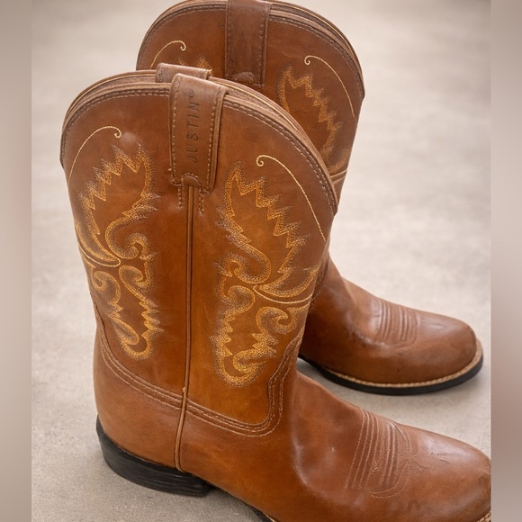 Justin Boots Other - Justin Mens Boots JB1113 12" HINTON BROWN